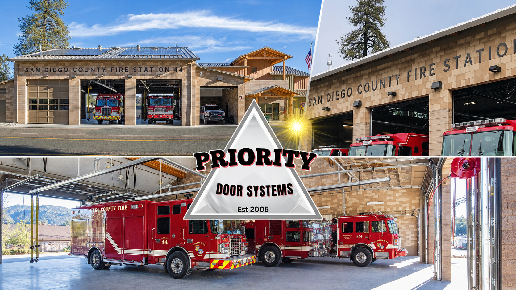 Trusted by County of San Diego Fire Stations: Priority Door Systems' 20 Year Commitment to Life-Safety Door Compliance